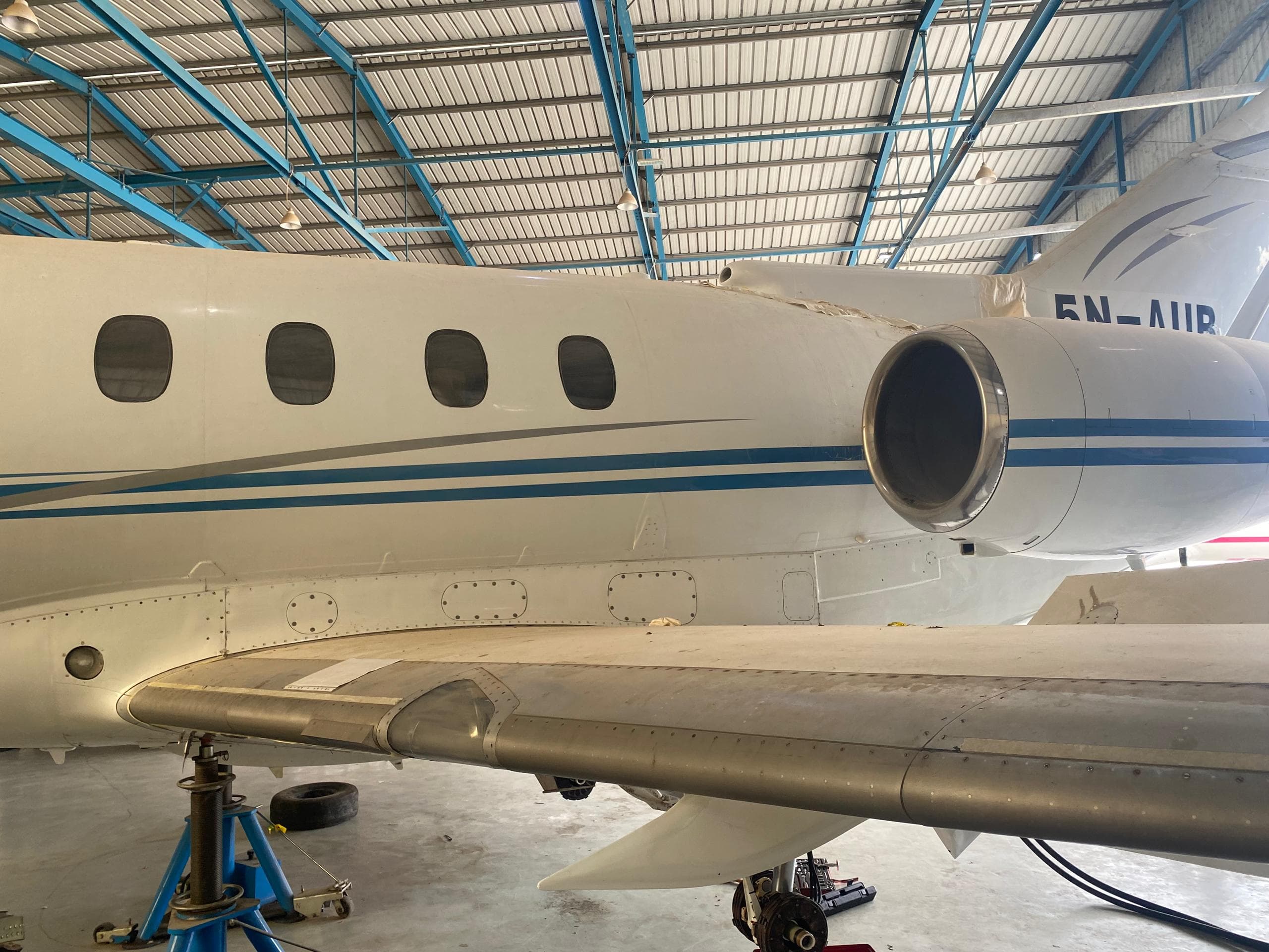 Aircraft Operations at Police Airwing Hangar